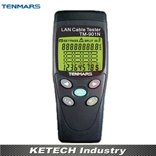 Портативный сетевой тестер LAN Кабельный тестер TM901N