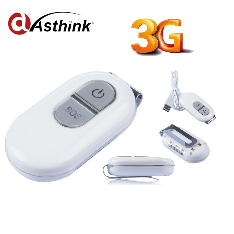 2G 3G WCDMA Micro GPS Tracker People Pets Check Location On Mobile and Web System with