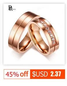 Unique Couple Wedding Rings for Lover Gold Tone Matte Finish Stainless Steel Geometric Alliance Valentine's Day Gifts