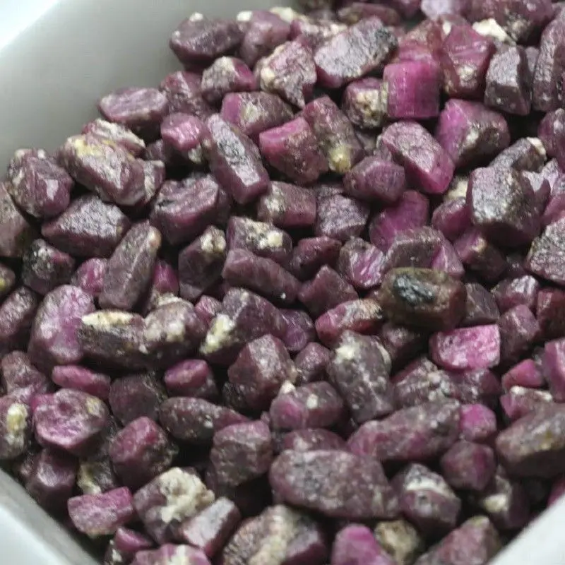 

100g High Quality Red Ruby Reiki Healing Sapphire Raw Gemstone Specimen Natural Stones and Minerals