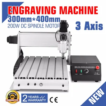 

high 3 AXIS 3040 CNC ROUTER ENGRAVER ENGRAVING Updated New CNC 3040T Router Engraver/Engraving Drilling and Milling Machine