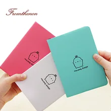 2018 2019 Cute Kawaii Notebook Cartoon Molang Rabbit Journal Diary Planner Notepad for Kids Gift Korean