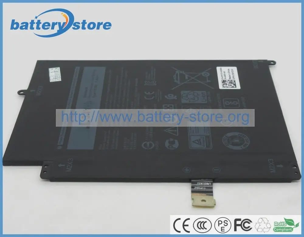 

Free ship 7.6V, 4250mAh, 34W Genuine battery YX0XH , 0WYCVV for DELL Latitude 12 7000 7285