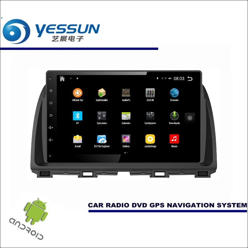Top YESSUN Car Android Player Multimedia For Mazda Atenza / 6 2002~2016 - Radio Stereo GPS Map Nav Navi ( no CD DVD ) 10" HD Screen 2
