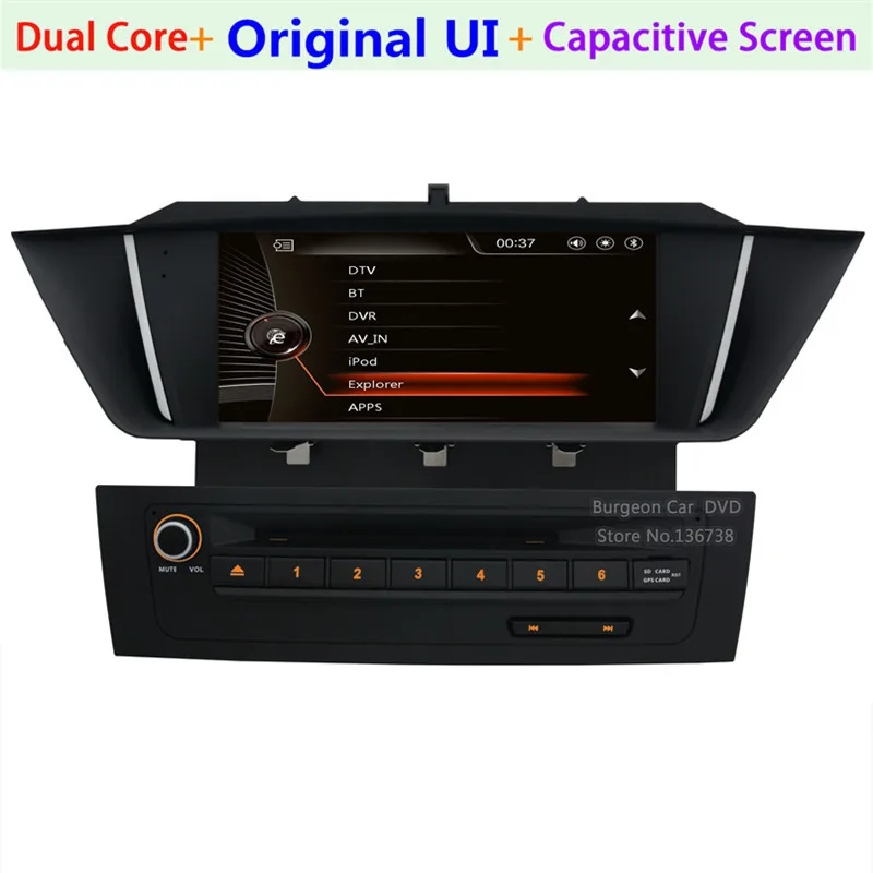Factory Price Touch Screen Car DVD Radio Player for BMW X1 E84 2009