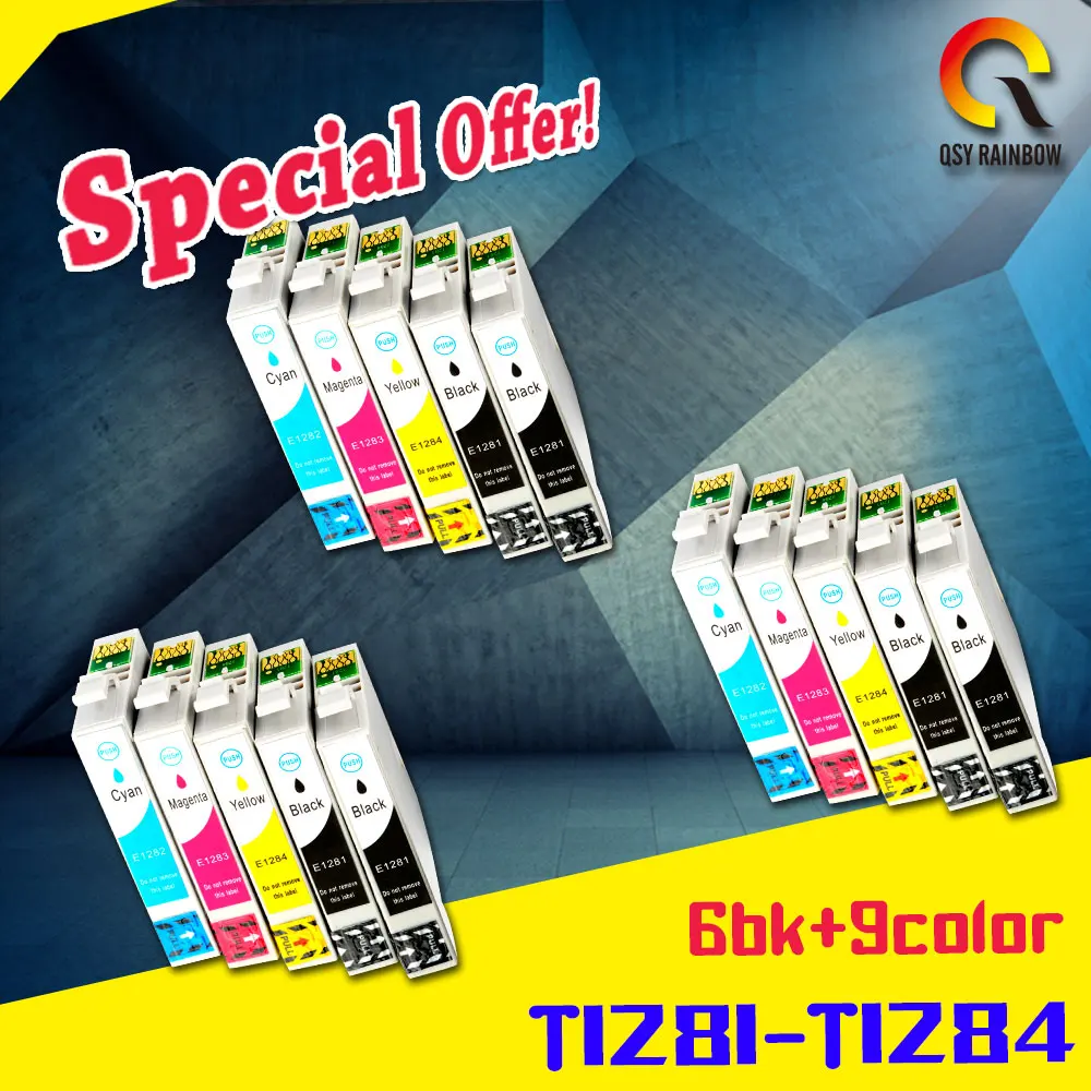 15 Compatible T1281 T1282 T1283 T1284 Ink cartridge for EPSON stylus S22 SX130 SX125 SX235W