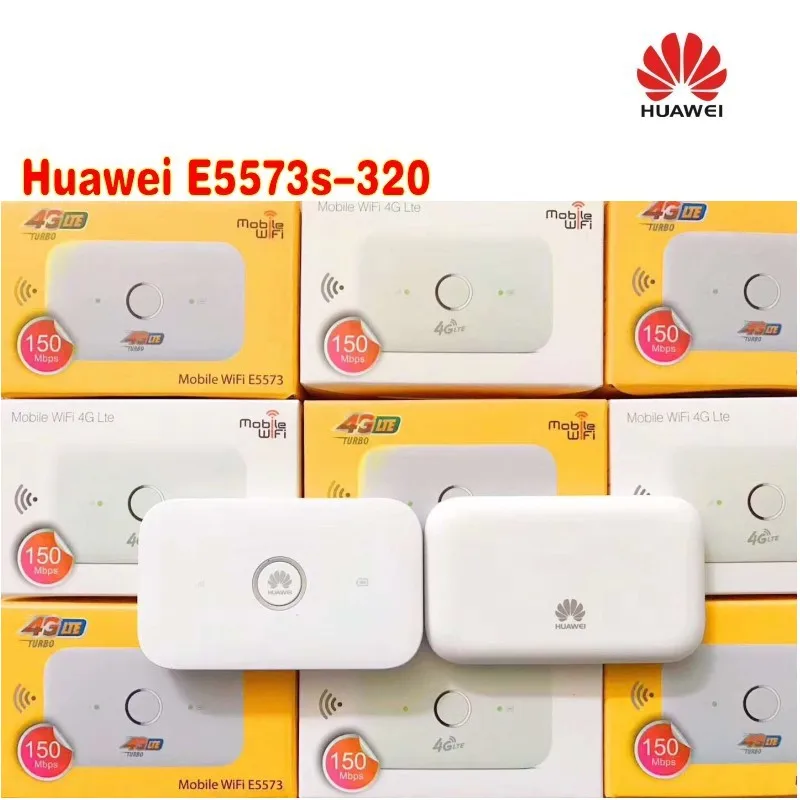 Móvel com 2pcs Huawei Desbloqueado Série 3g 4g Lte Banda Larga Antena E5573 150mbps 2 High Quality Computador e Escritório