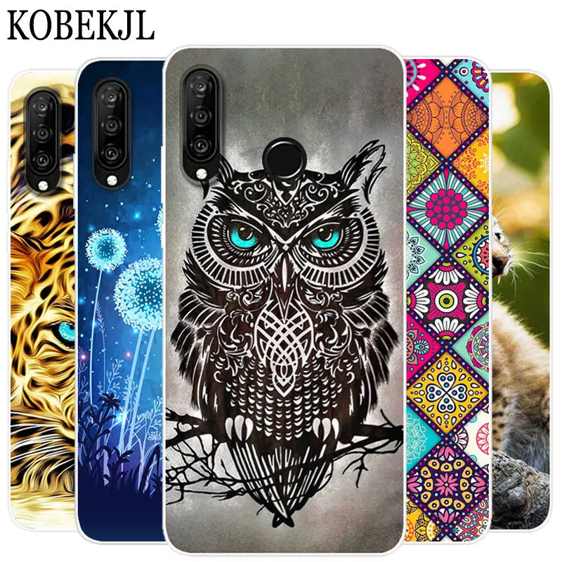 

Silicone Case Huawei P30 Lite Case 6.15 Soft TPU Cartoon Phone Case For Huawei P30 Lite P 30 P30Lite MAR- LX1M Case Back Cover
