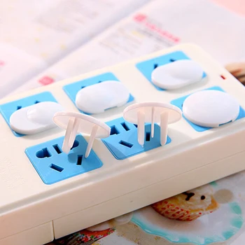 

20pcs White Safety Child Baby Proof Electric Outlet Protector Anti-electric Socket Resin Cover socket covers