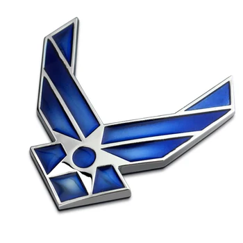 

Metal US Air Force Car Sticker Logo Emblem Badge Car Styling For BMW Mercedes-Benz Lexus Audi Infiniti Cadillac Land Rover Volvo