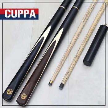 

New Arrival Cuppa Brand Handmade Billiard 3/4 Snooker Cue Case Set Combination Offer 9.8mm/11.5mm Tips Black Brown Handles China