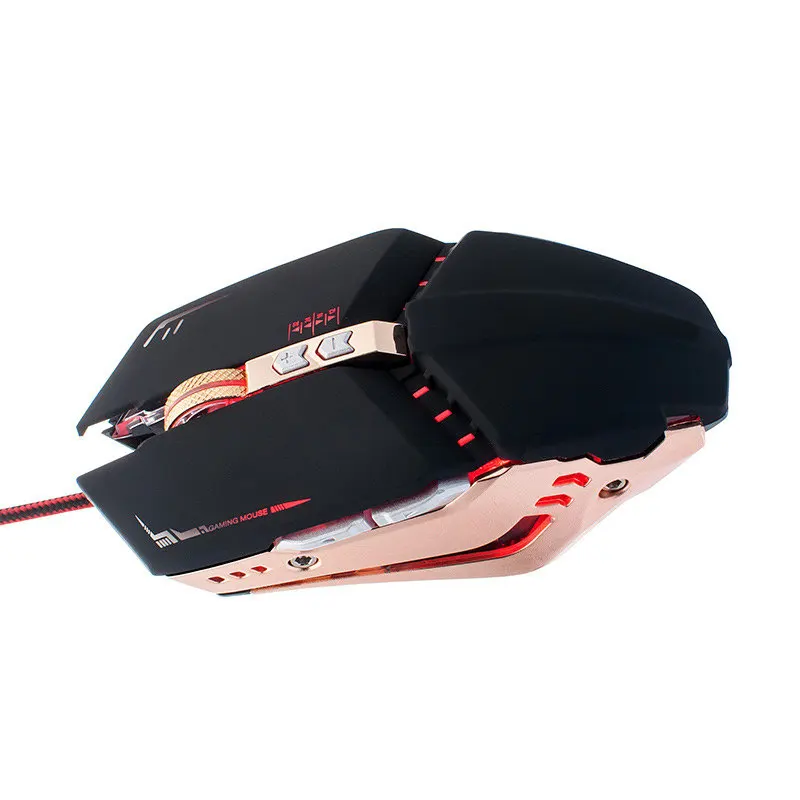 X800 компьютерных игр Мышь Gamer мыши Проводная оптическая 3D 3200 Точек на дюйм