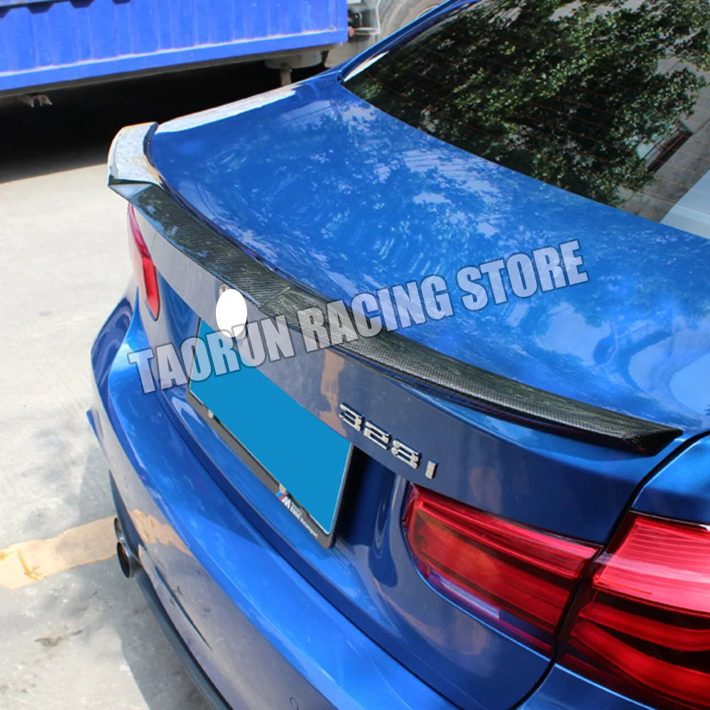 Углеродного волокна задний спойлер, крыло, багажник для BMW F30 316 318 320 328 335 340& F80 M3 седан 2012- M4 Стиль