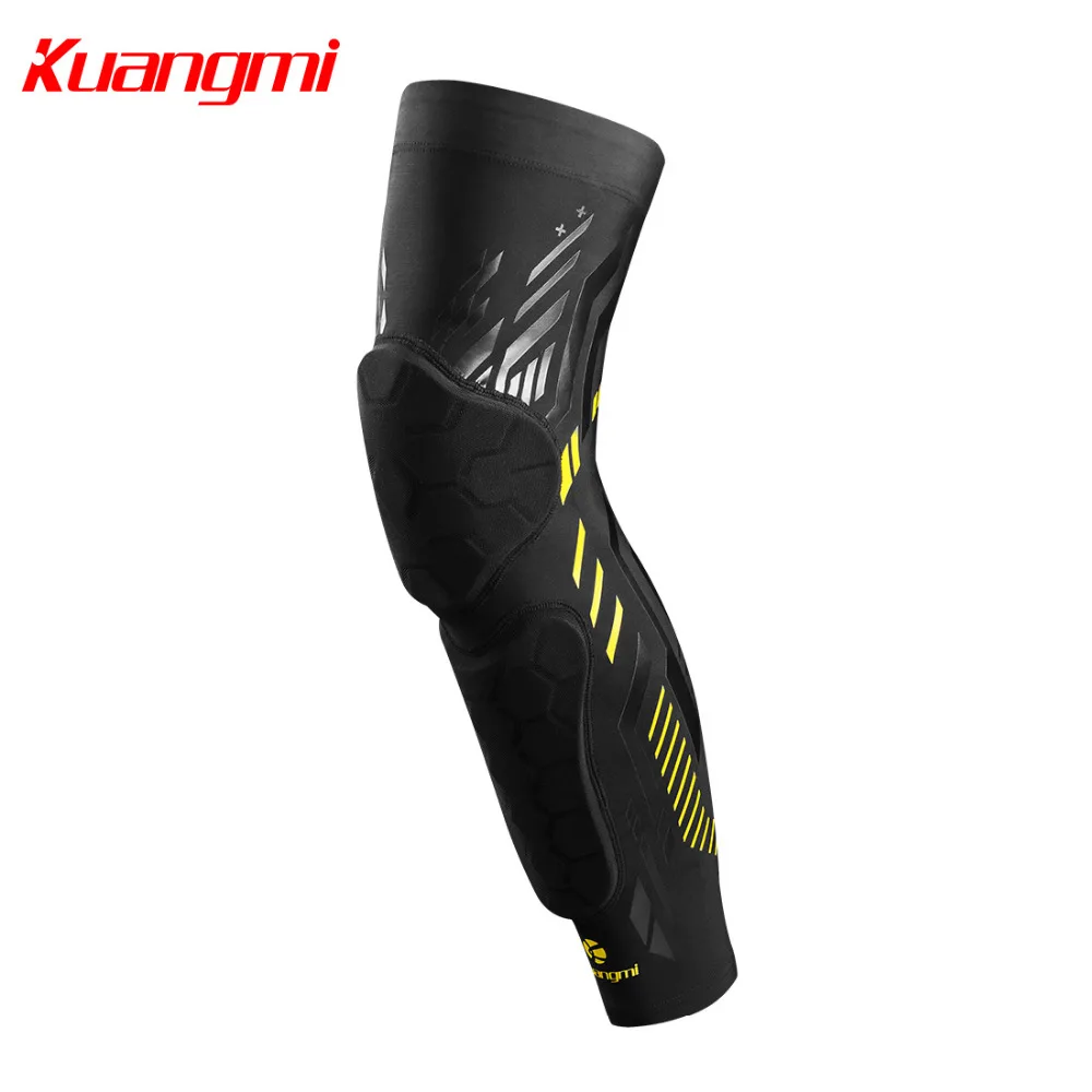 

Kuangmi 1 PC Basketball Crashproof Knee Brace Support Shin Guard Leg Warmers Calf Compression Ski Knee Sleeve Protector Dropship