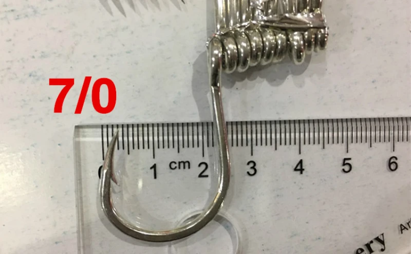 Anzol com Anel de Ferro Ganchos de Pesca Mustad Ganchos 10881 Ganchos Atum Iscas Jigbait Oceano Gaint Arenque Preto Fish Hooks Placa Jigging 8 1 0-11 0 jigging único mar ganchos