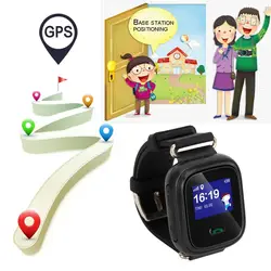 Q60 дети Смарт часы наручные часы SOS GSM GPR Расположение Finder локатор устройства трекер для малыша безопасным анти потерянный монитор подарок