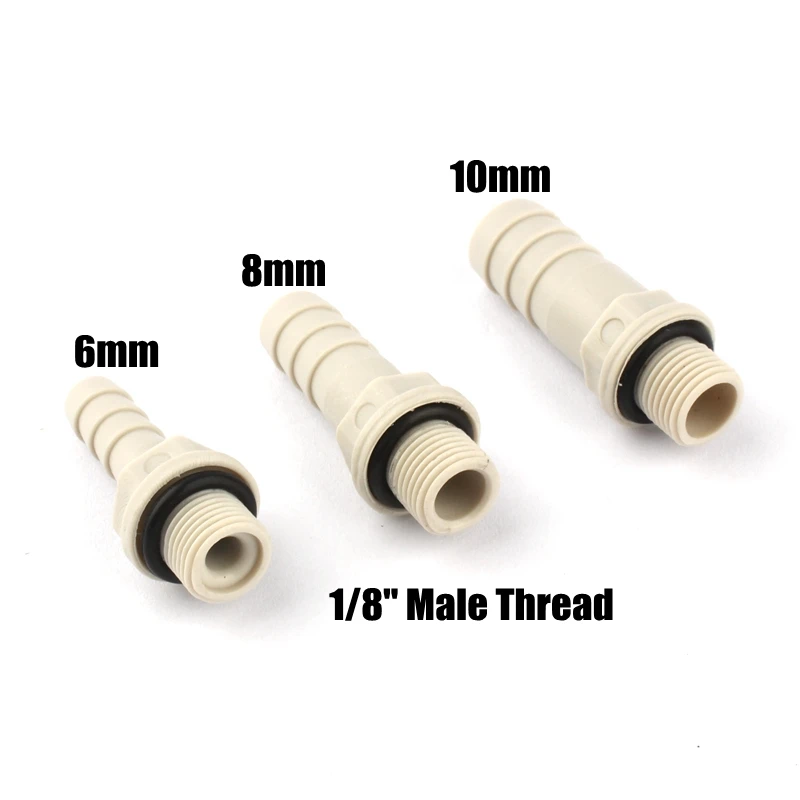 5 шт./лот нить 1/8 &quot2/8&quot 3/8 &quotна 6 14 мм разъем POM Pagoda мягкая труба для воды фитинги