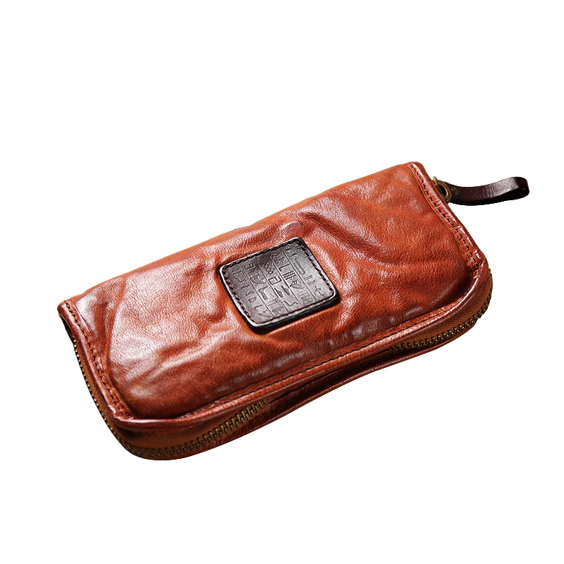 Goede GUMST Merk Portemonnee Vrouwen Echt Leer Dame Portemonnees Hoge Kwaliteit Dames Portemonnee Lange Vrouwelijke Portemonnee Carteira Feminina