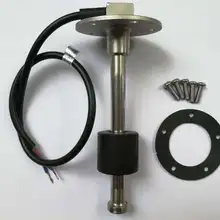 Морская Лодка, яхта, грузовик, RV, датчик уровня топливного бака для воды, отправка блока 240-33ohms 304 из нержавеющей стали 100-500 мм