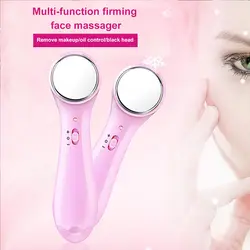 Лидер продаж 2019 Розовый Электрический антивозрастной отбелить ультразвуковая поверхность очиститель косметологический прибор скраб