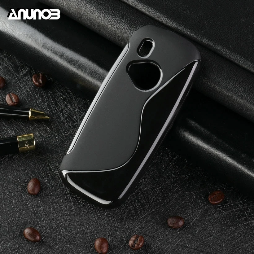 

Anunob Silicon Phone Case For Nokia 3310 2017 Cases Protective Shell Cover Shell Black Cases Durable Shell