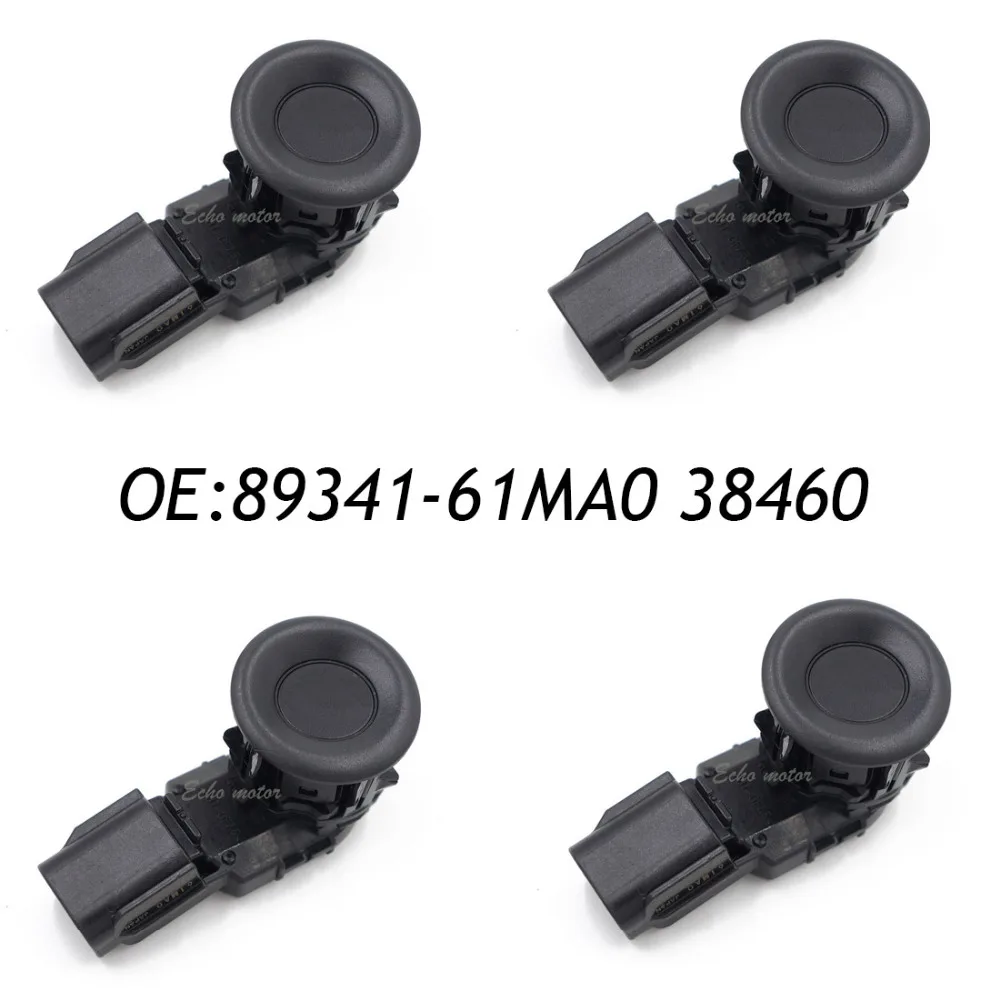 

New SET (4) 89341-61MA0-38460 PDC Parking Sensor Bumper Reverse Assist For Toyota