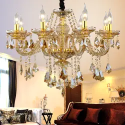 crystal Chandelier light Fixtures Home Lighting lustres de para cristal sala de janta chandeliers for dining living bedroom lamp