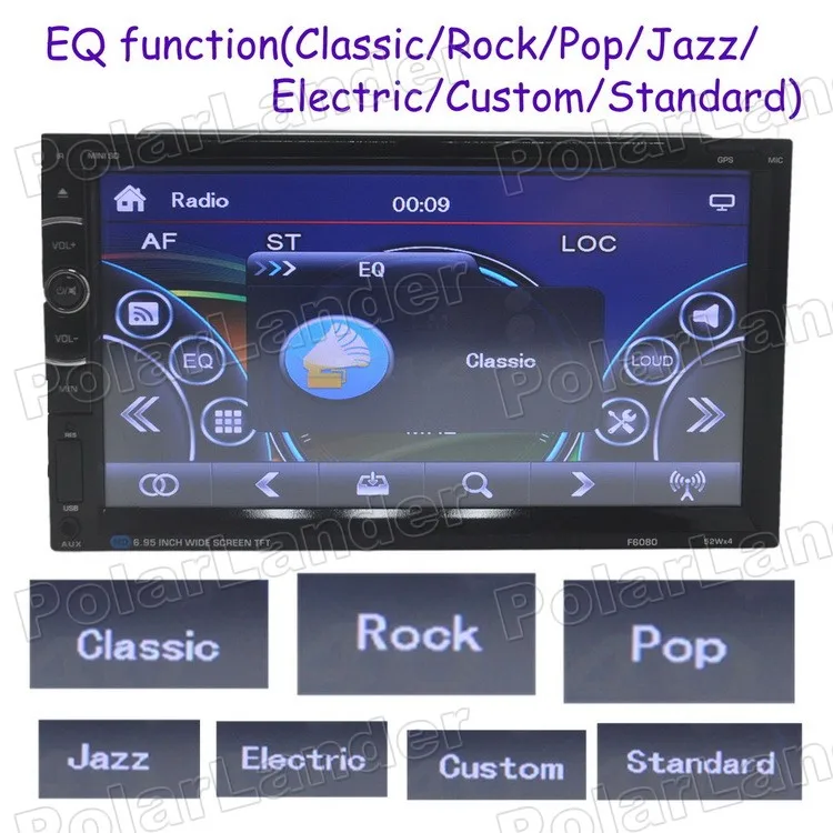 Sale Car DVD Player MP5 GPS Navigation 10 languages touch screen bluetooth AM FM RDS bluetooth Auxin USB 6.95 inch 2 DIN TF card 5 Sale Car DVD Player MP5 GPS Navigation 10 languages touch screen bluetooth AM FM RDS bluetooth Auxin USB 6.95 inch 2 DIN TF card 5