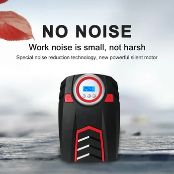 

Air Compressor DC 12V Portable Pump Tire Inflator LED Digital Display Digital Pressure Gauge up to 150PSI Car Compressor