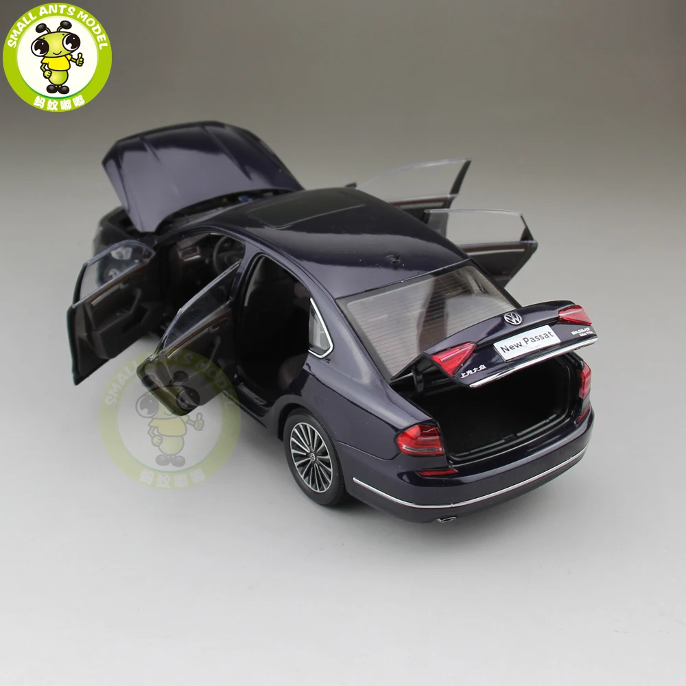 1/18 Passat литая модель автомобиля игрушки девочка мальчик Коллекция подарков на день рождения хобби фиолетовый цвет