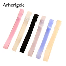 Arherigele 6 пар невидимые бретели бюстгальтера регулируемые бретельки нижнее белье Силиконовая накладка для бюстгальтера женские бюстгальтеры аксессуары красочные