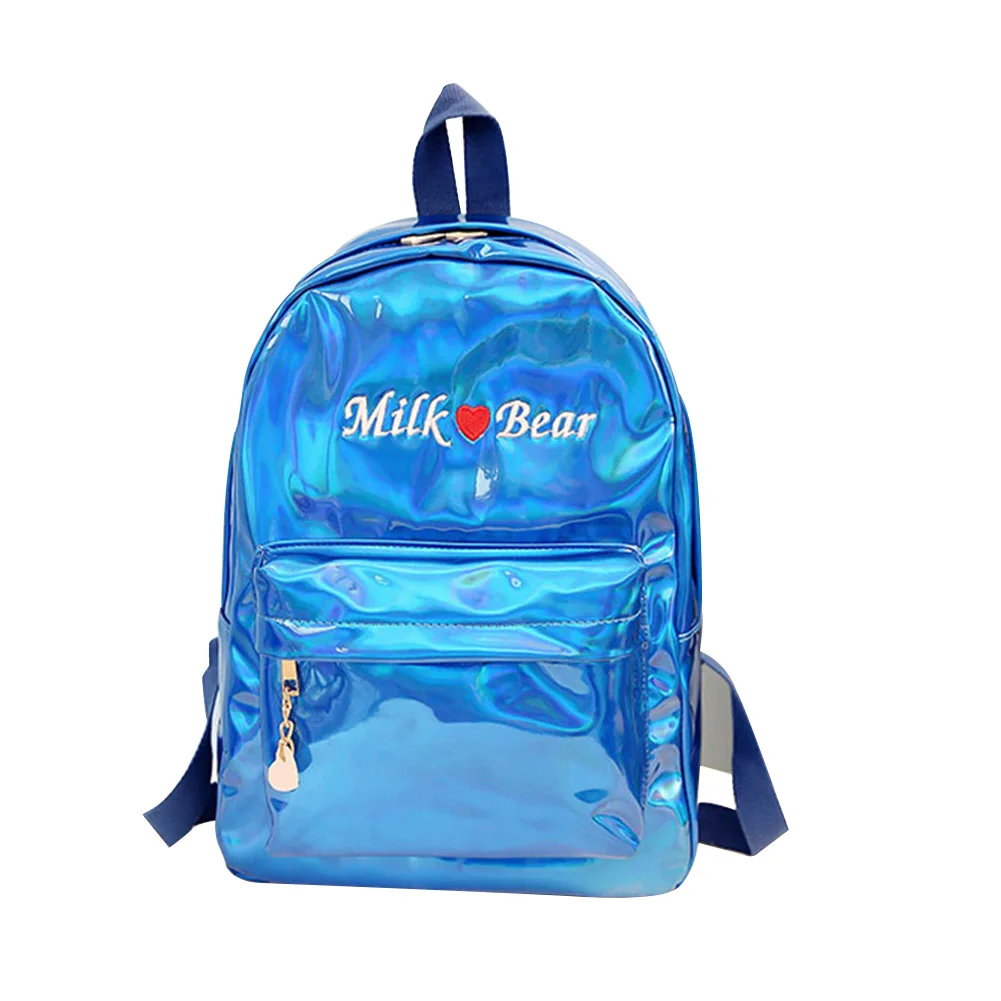 

Women Leather Backpacks Laser Embroidery For Teenagers Girls Large Capacity Female Travel Popular