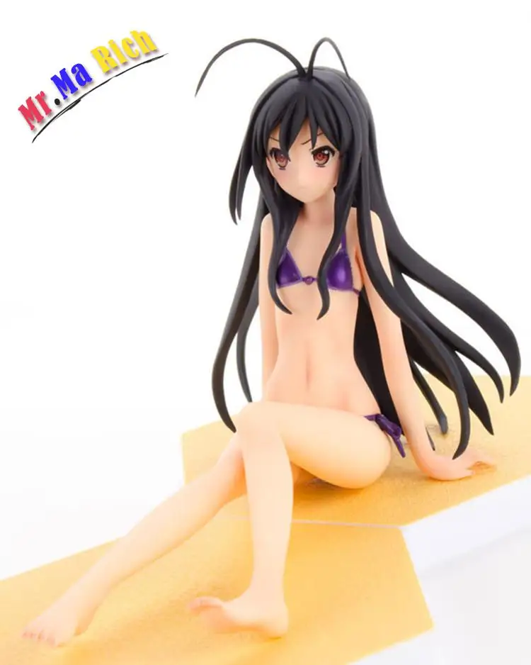 WAVE Anime Accel World Kuroyuki Hime Swimsuit Ver PVC Figure Toy Gift