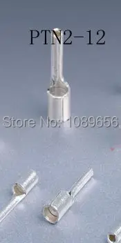 

1000PCS PTN2-12 Pin-Shaped Naked Terminal Cold pressed terminals Cable Connector Wire Connector