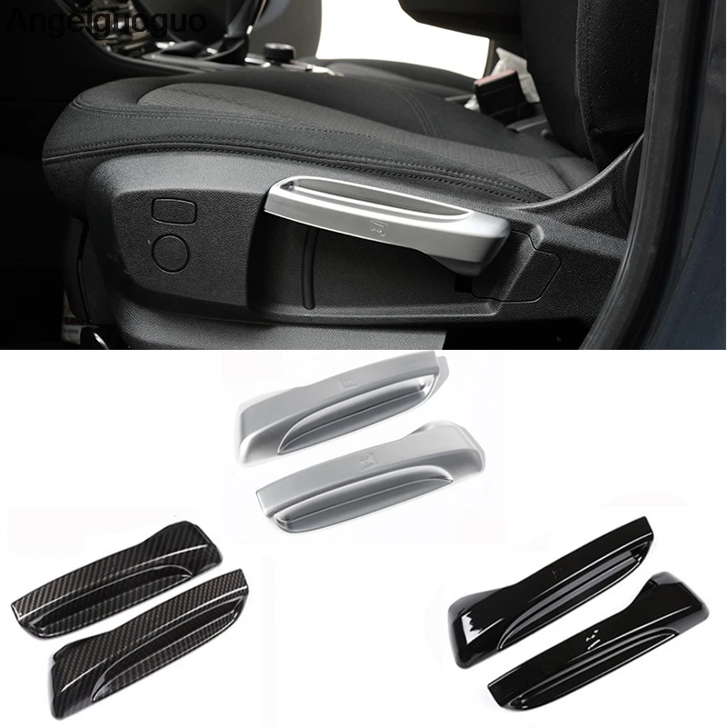 Car styling For BMW 2 Series F45 F46 218i 2015-2017 Car Accessories ABS Seat Adjustment Button Cover Trim