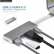 Thunderbolt 3 Dock 4IN1 USB Type-c to UHD HDMI 4K USB3.0 Hub USB2.0 USB-C PD Charge Mini Adapter for Macbook Pro Huawei Matebook