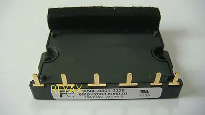 

DHL/EMS 2 LOTS for FU+JI 6MBP20RTA060-01 IGBT MODULE 6MBP20RTA06001 A50L-0001-0326 6MBP20RTA060 -F3