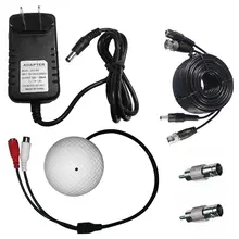 5 шт Аудио высокочувствительный микрофон Микрофон для CCTV камера системы безопасности цифровой видеорегистратор системы