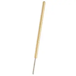 

PM75-J 27.8mm Length 0.6mm Diameter Spring Testing Probe Pin 100 Pcs