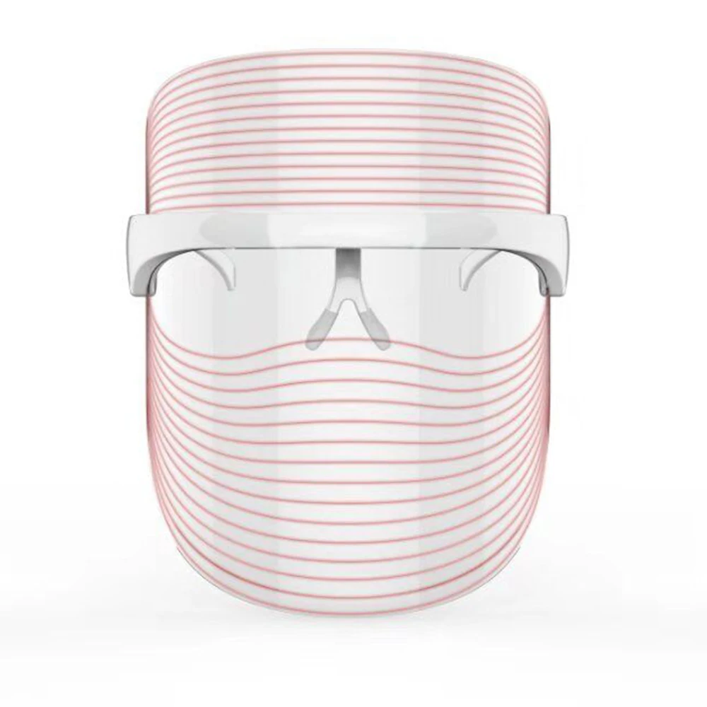 3 Colors Facial LED Mask Machine Photon Therapy Light Anti Wrinkle Acne Removal Skin Rejuvenation Facial Skin Care Beauty Device