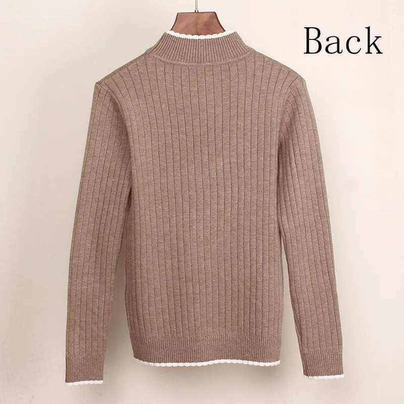 ONLYSVTER, высококачественный толстый женский зимний свитер, вязаный, мягкий, теплый, джемпер, топ, модный, в рубчик, с длинным рукавом, Женский пуловер, свитер