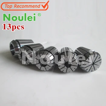 

Top Quality ER16 collet chuck set 13 pcs for CNC milling lathe tool and spindle motor
