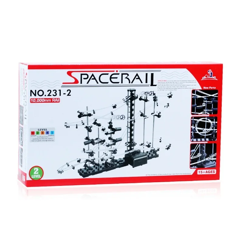 SpaceRail Level 2(#231-2) Roller Coaster An Amazing Building Blocks Nice Gifts For Boys School Teaching Model Building Toy