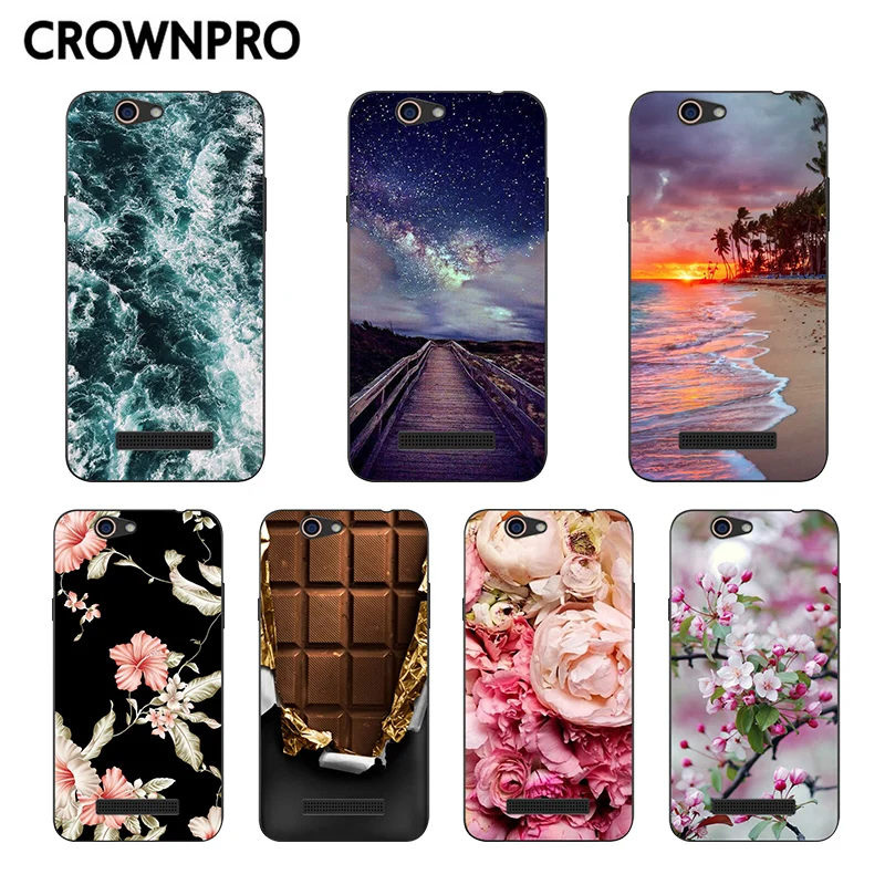 

CROWNPRO Wileyfox Spark Case Cover Silicone Wileyfox Spark Plus Spark+ Painting TPU Back Cover Wileyfox Spark Case Protector