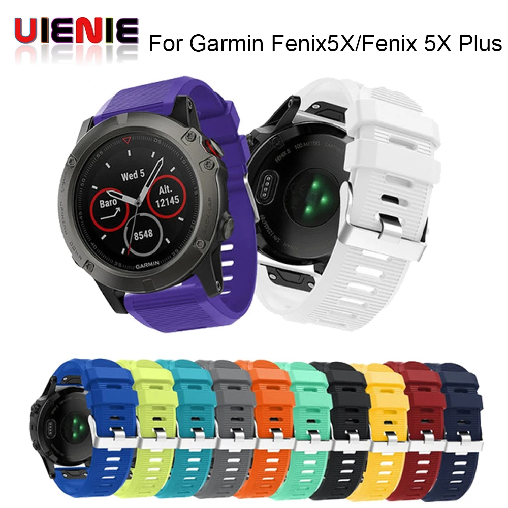 26mm Quick Release Easy quick Fit Silicone Watch Wrist band Strap for