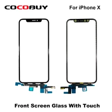 Novecel Original Quality LCD Display Touch Screen Front Outer Glass Panel with Flex Cable For iPhone X XS Replacement Parts ORI Novecel Original Quality LCD Display Touch Screen Front Outer Glass Panel with Flex Cable For iPhone X XS Replacement Parts ORI