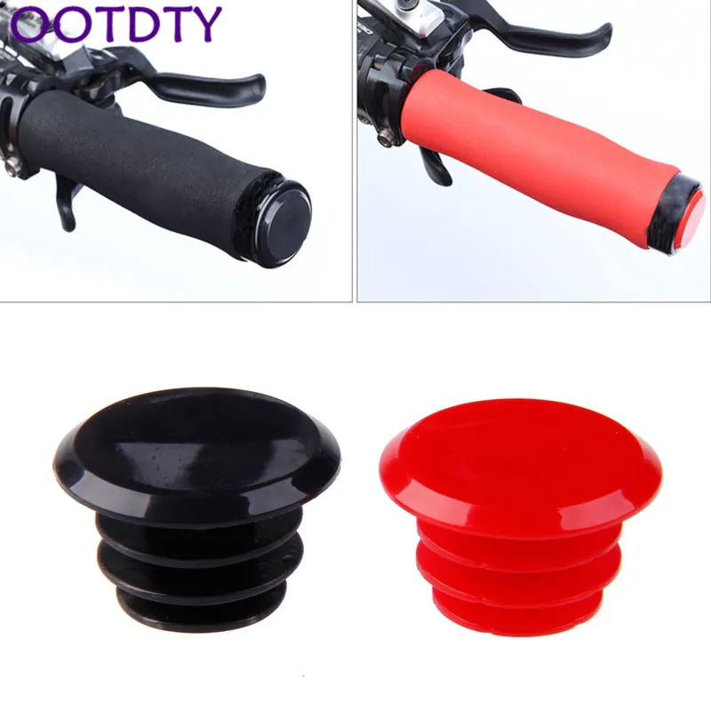 

1 Pc Bike Cycle Road MTB Handlebar End Grips Lock-On Plugs Bar Caps Covers New