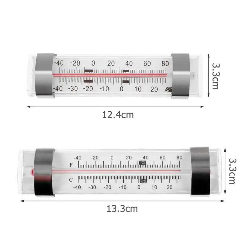 Термометр для холодильника, портативный термометр для холодильника с циферблатом, домашний бытовой термометр для холодильника, измерительные приборы для измерения температуры