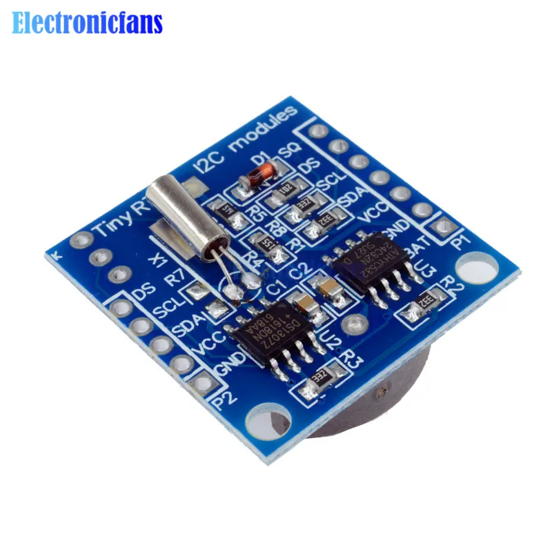 Модуль часов в режиме реального времени для Arduino 51 AVR ARM PIC 2 9*2 6 см 5 шт./лот I2C DS1307