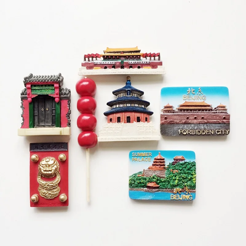 Китай Пекин мир путешествия пейзаж на холодильник магниты на холодильник магнитная наклейка сувенир домашнее украшение аксессуары